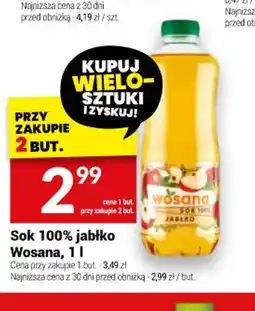 Twój Market Sok 100% jabłko Wosana oferta