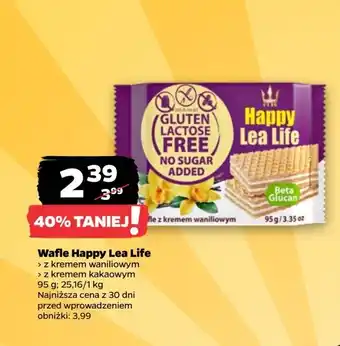 Netto Wafle kakaowe Flis Happy oferta