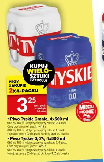 Twój Market Piwo Tyskie oferta