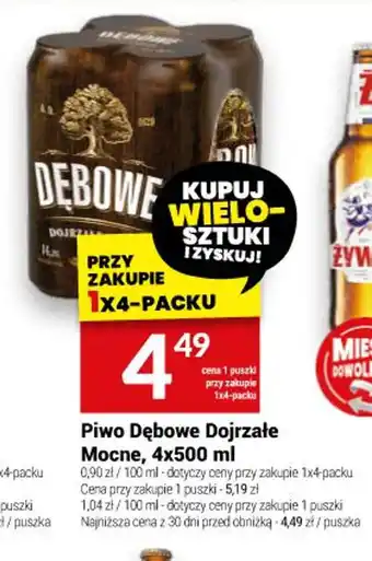 Twój Market Piwo Dębowe Dojrzałe Mocne oferta