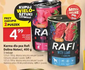 Twój Market Karma dla psa Rafi Dolina Noteci oferta