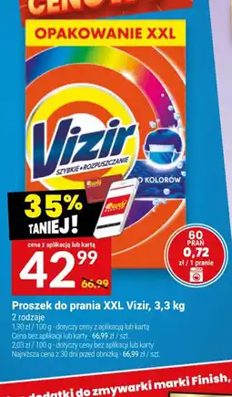 Twój Market Proszek do prania XXL Vizir oferta