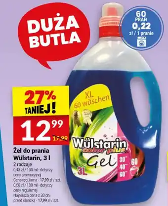 Twój Market Zel do prania Wülstarin 3l oferta