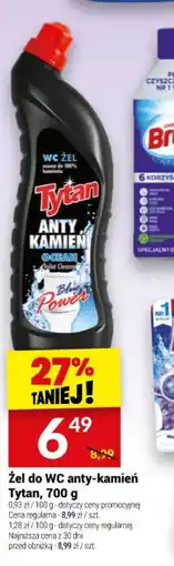 Twój Market Zel do WC anty-kamień Tytan oferta