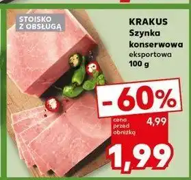 Kaufland Szynka konserwowa Krakus animex oferta