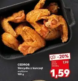 Kaufland Skrzydełka z kurcząt wędzone Cedrob oferta