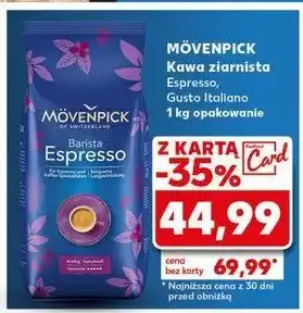 Kaufland Kawa Movenpick barista espresso oferta