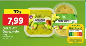 Lidl Guacamole Chef select oferta