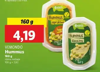 Lidl Hummus klasyczny Vemondo oferta