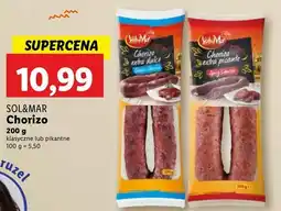 Lidl Chorizo classic Sol&mar oferta