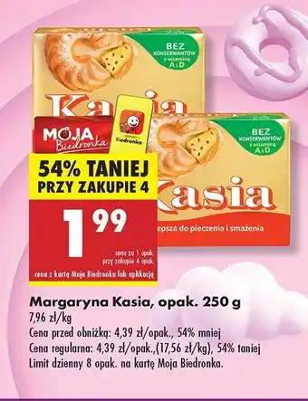 Biedronka Margaryna Kasia oferta