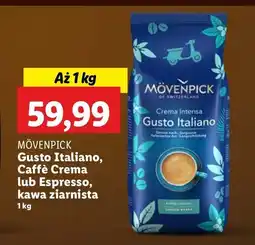 Lidl Kawa Movenpick caffe crema gusto italiano oferta