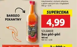 Lidl Sos piri piri Sol&mar oferta