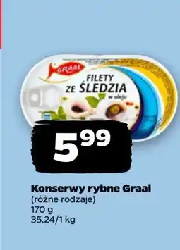 Netto Filety śledziowe w oleju Graal oferta