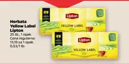 Netto Herbata Lipton yellow label tea oferta