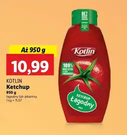 Lidl Ketchup pikantny Kotlin oferta