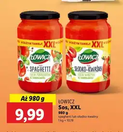 Lidl Sos spaghetti Łowicz oferta