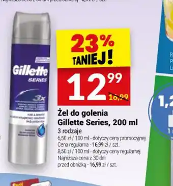 Twój Market Zel do golenia Gillette Series oferta