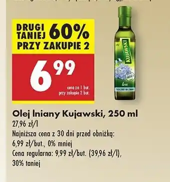 Biedronka Olej len Kujawski kruszwica oferta