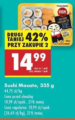 Biedronka Sushi masato Sushi 4you oferta