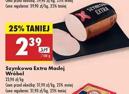 Biedronka Szynkowa extra Madej & wróbel oferta