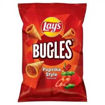 Lidl Lay's Bugles Przekąski kukurydziane o smaku papryki 110 g oferta