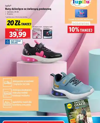 Lidl Buty dziecięce Lupilu oferta