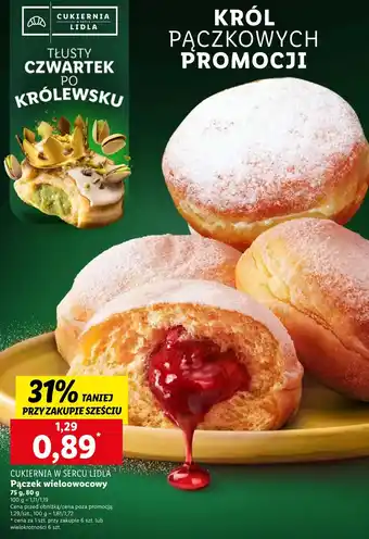 Lidl Pączek Cukiernia Lidla oferta