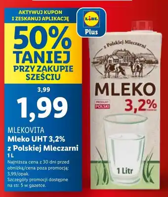 Lidl Mleko Mlekovita oferta