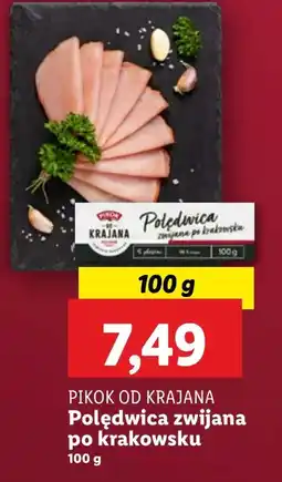 Lidl Polędwica Pikok oferta