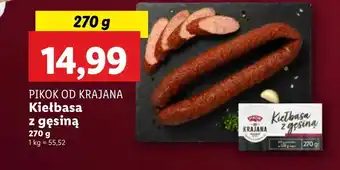 Lidl Kiełbasa Pikok oferta