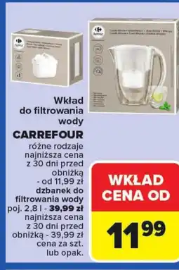 Carrefour Market Wkład filtrujący Carrefour oferta