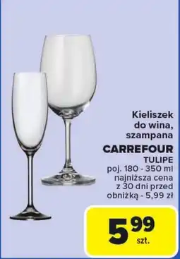 Carrefour Market Kieliszek do szampana Carrefour oferta