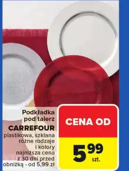 Carrefour Market Podkładka pod talerz Carrefour oferta