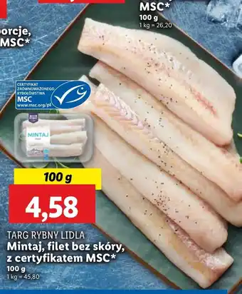 Lidl Mintaj Pomorski Targ Rybny oferta