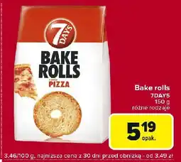 Globi Bake rolls pizza 7 Days Rolls oferta