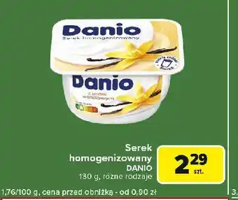 Carrefour Express Serek waniliowy Danone Danio oferta