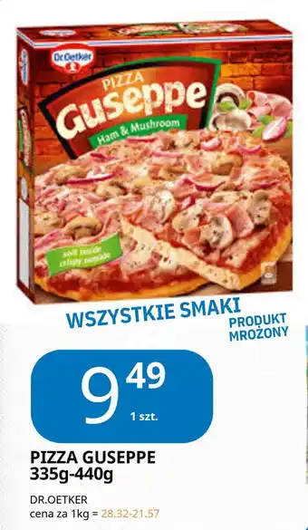 E.Leclerc Pizza z szynką i pieczarkami Dr. Oetker Guseppe oferta