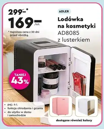 Biedronka Lodówka ad8085 Adler oferta