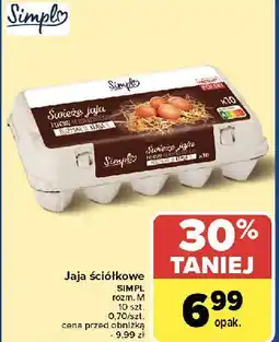 Carrefour Jaja ściółkowe kl.m Simpl oferta