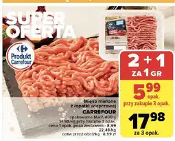 Carrefour Mięso mielone z łopatki wieprzowej Carrefour Targ Świeżości oferta