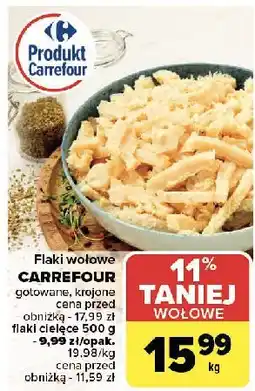 Carrefour Flaki cielęce oferta