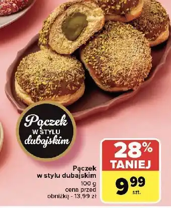 Carrefour Pączek w stylu dubajskim oferta