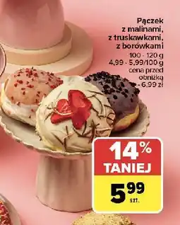 Carrefour Pączek z borówkami oferta