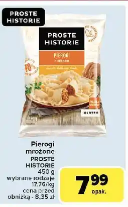 Carrefour Pierogi z mięsem Iglotex Proste Historie oferta