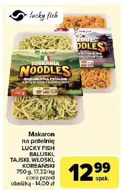 Carrefour Danie bali noodles Lucky Fish oferta