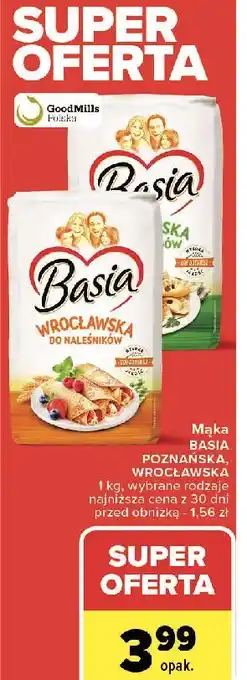 Carrefour Mąka poznańska Basia oferta