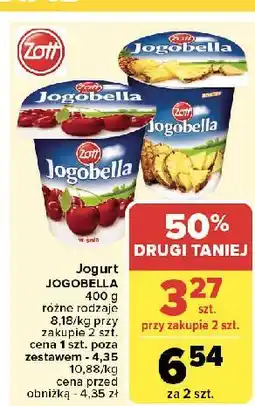 Carrefour Jogurt ananas Zott Jogobella oferta