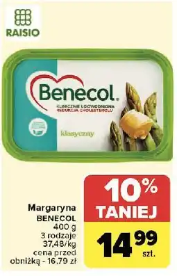 Carrefour Margaryna Benecol Classic oferta