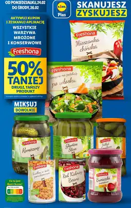 Lidl Wszystkie warzywa mrożone i konserwowe oferta